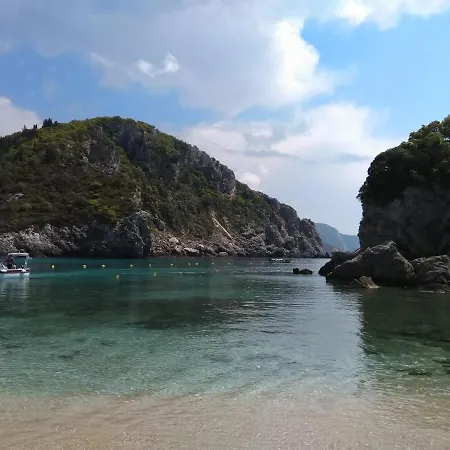 Maria 200 Meters From Sandy Beach Villa Halikounas